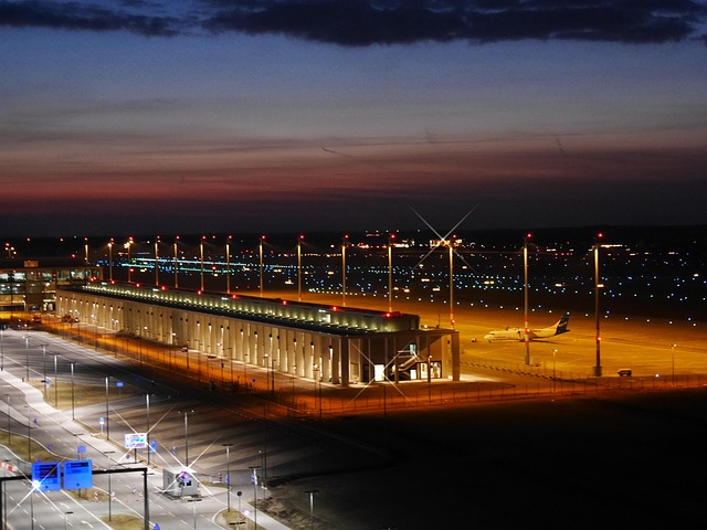 Night Airport Ride