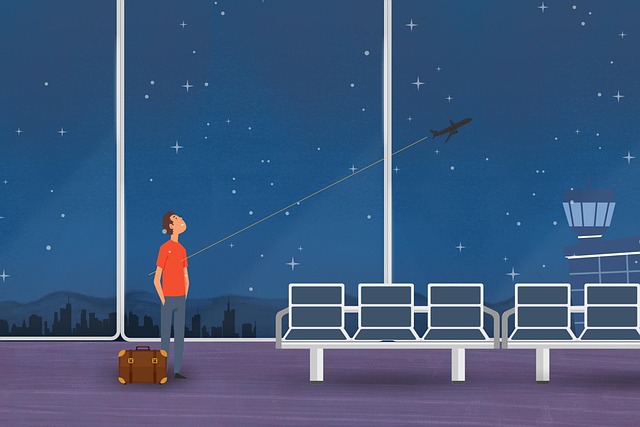 Night Airport Ride